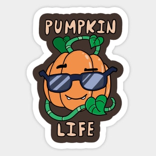 Pumpkin Life Sticker